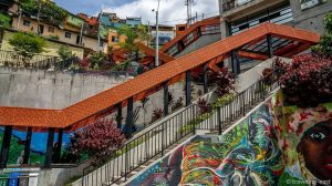 Escaleras eléctricas Comuna 13 Medellín